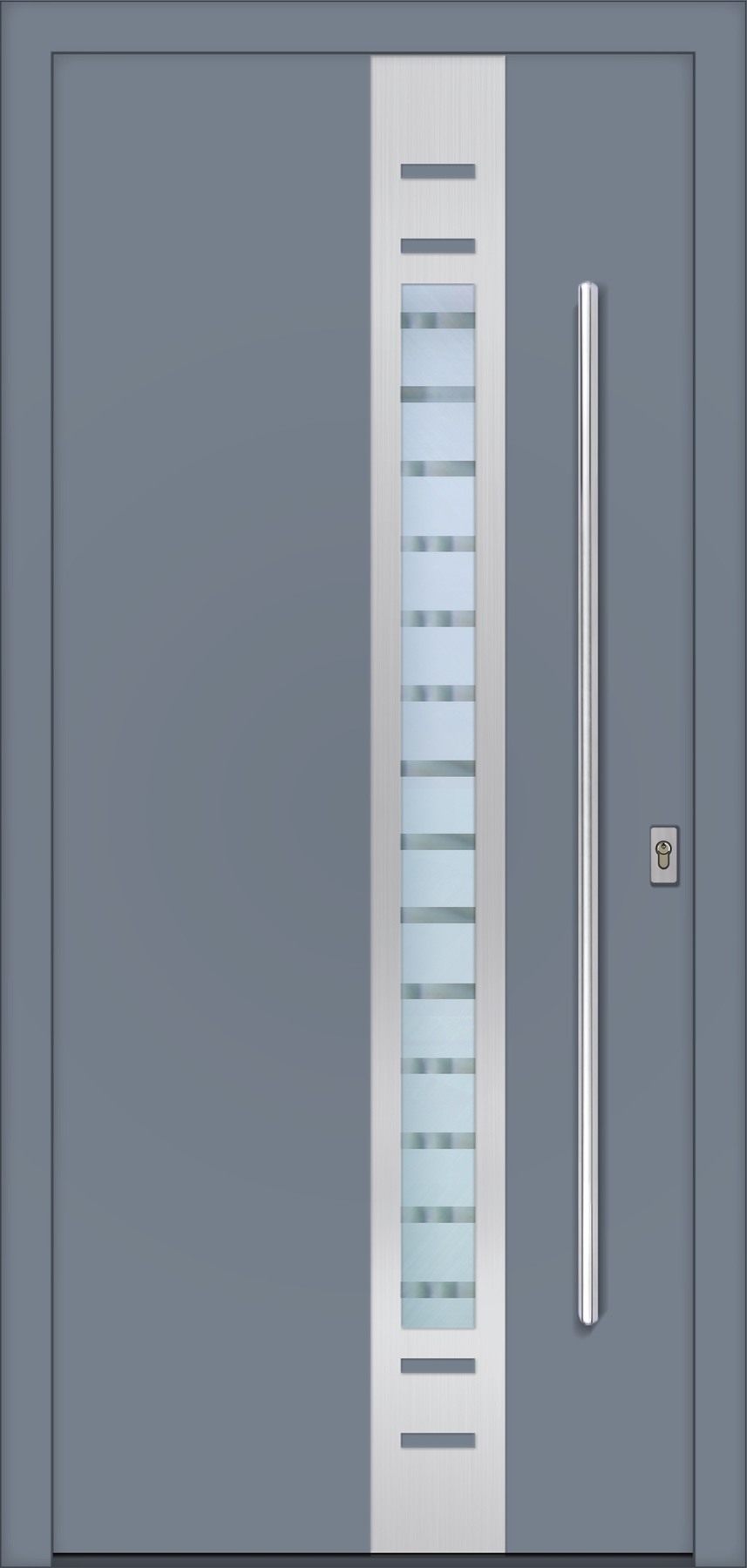 RD139 ezüstszürke – Geometric Line ajtópanel