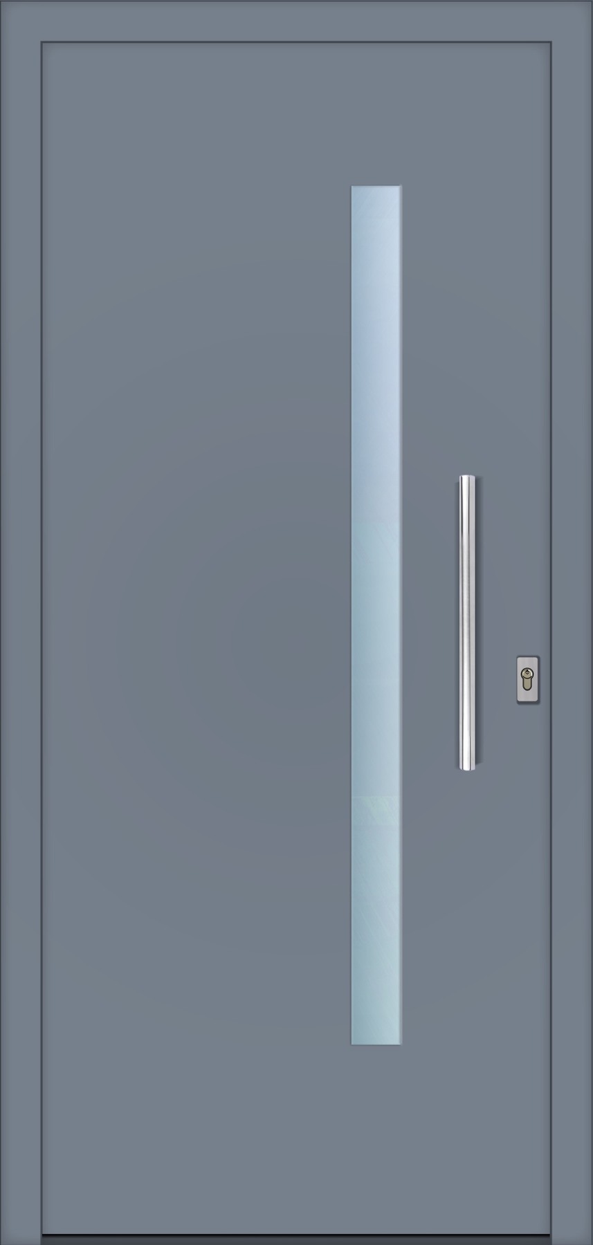 RD935 ezüstszürke – Geometric Line ajtópanel