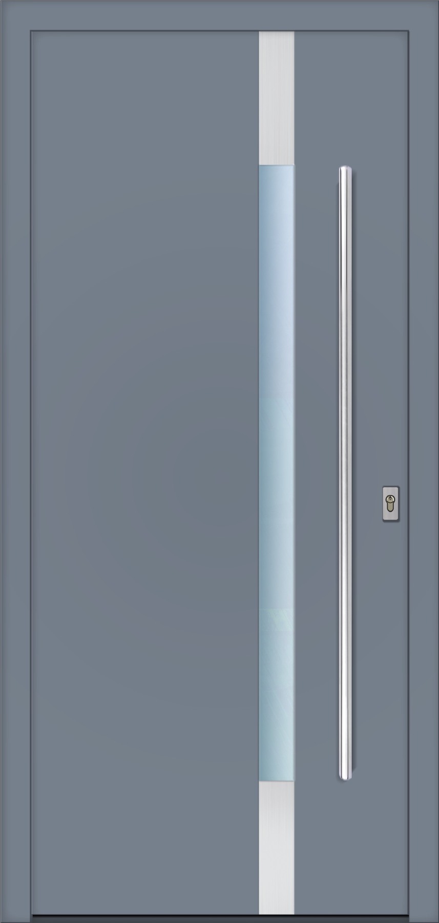 RD948 ezüstszürke – Geometric Line ajtópanel
