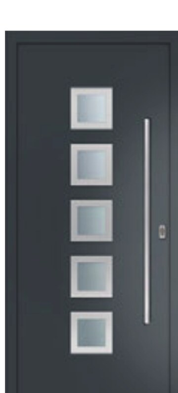 Antracit ajtópanel